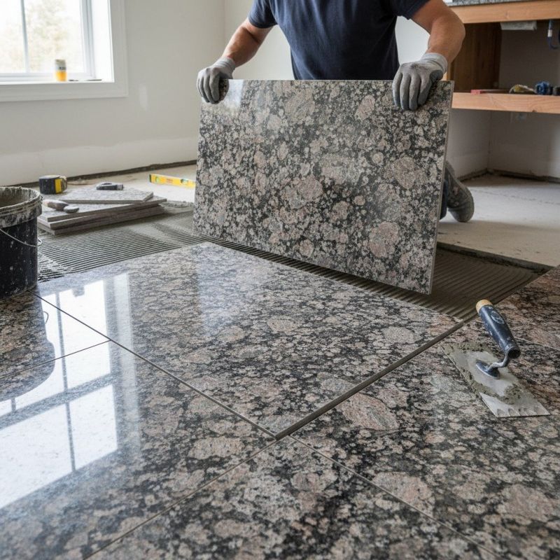 Terrazzo Tile Installation in Alpharetta, GA