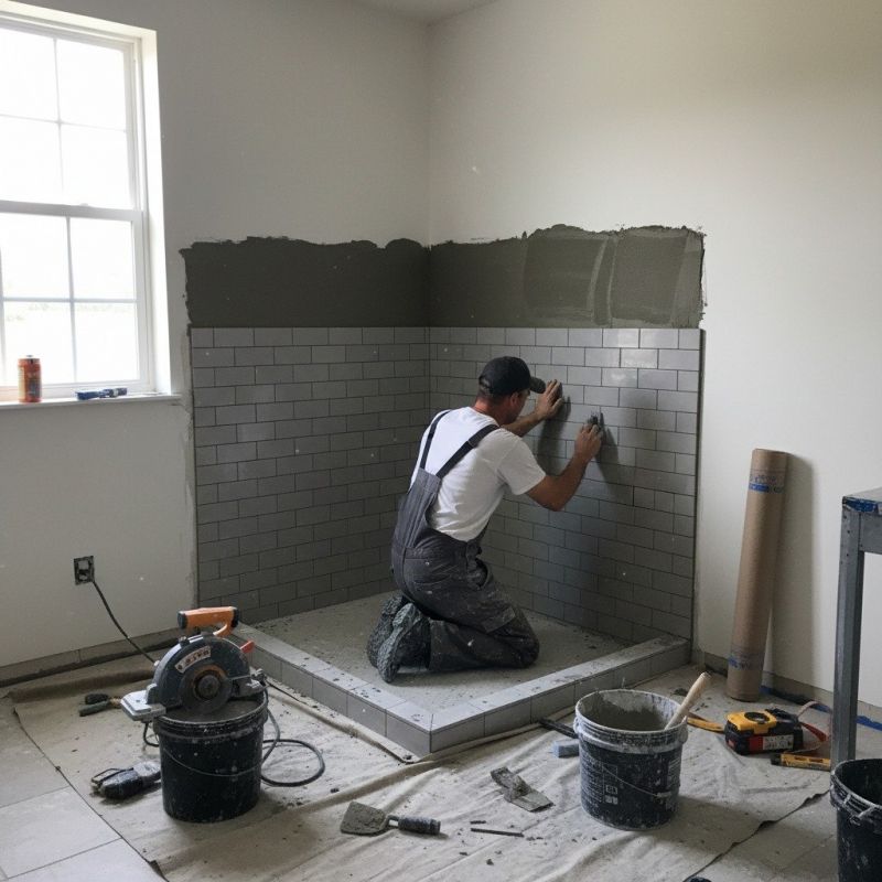 Tile Shower Installation in Longmont, CO