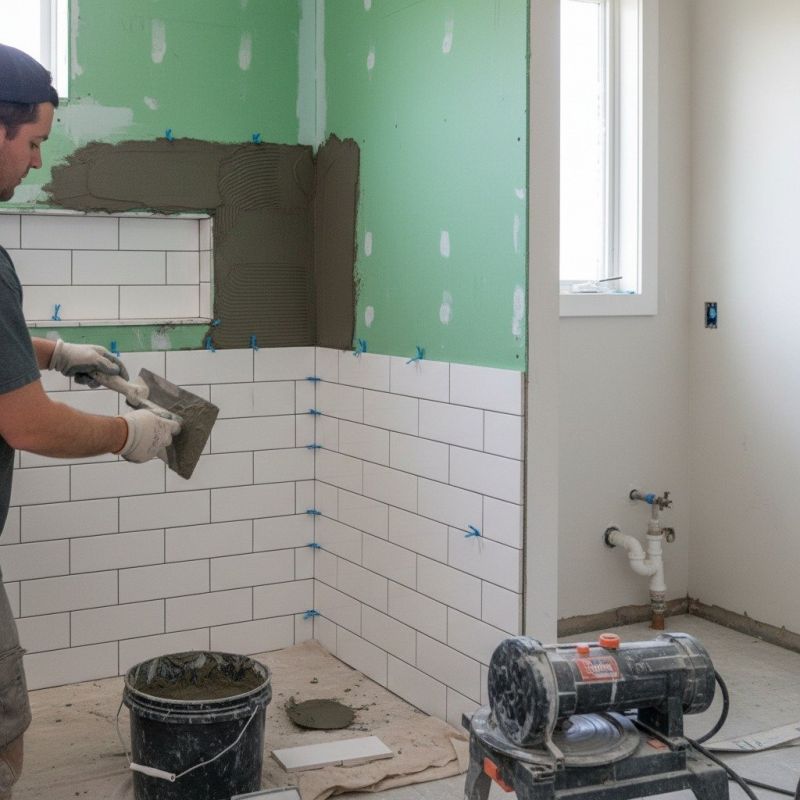 Tile Shower Pan Installation in Longmont, CO